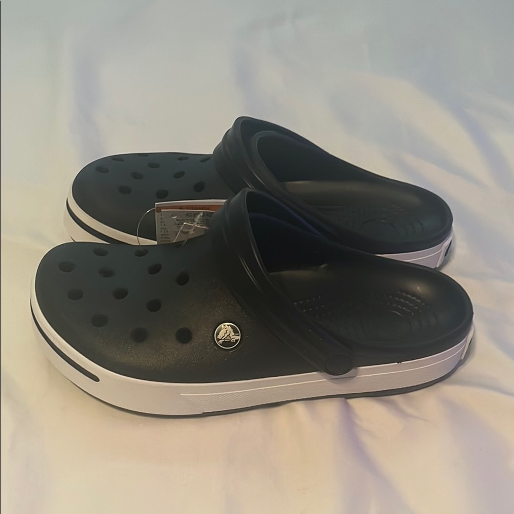 Black and White Clogs